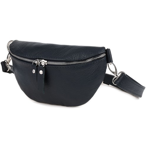 Sac banane femme cuir - , naturel