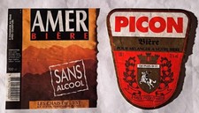 Lot de 2 étiquettes de PICON