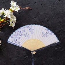  Éventail pliant de Style traditionnel chinois, 2 pièces, élégant, à main en