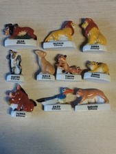 collection complete de 10 fèves Le Roi lion