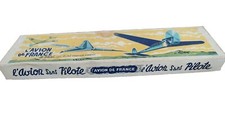 Planeur 1960 L'avion De France ( Unis France) Le Condor Modèle Avion Jaune 