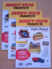Argus illustré - DINKY-TOYS FRANCE en 3 volumes (12/2010 à 12/2011) - Etat NEUF