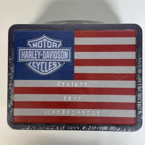 Harley davidson denim flag - denim,