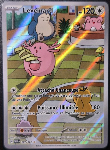 Carte pokemon leveinard - carte,