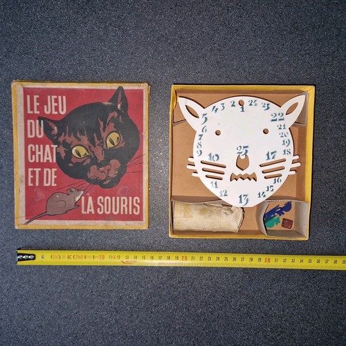 Jouet ancien 1935 jeu chat - ancien,