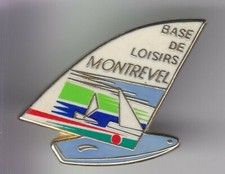RARE PINS PIN'S .. SPORT NAUTIQUE WINDSURF PLANCHE A VOILE BASE MONTREVEL 01 ~EH