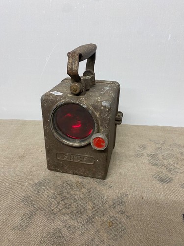 Ancienne lampe sncf - lampe, de