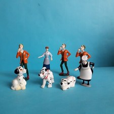 8 figurines 101 dalmatiens. Disney.