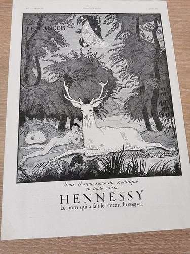 Hennessy cognac 1935