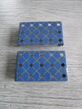 MECCANO: 2 plaques a rebords
