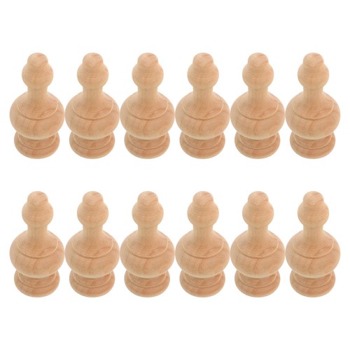 Pcs poteau boule en bois - en,