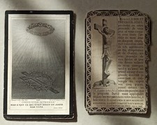 2 Anciens avis de décès. années 1900