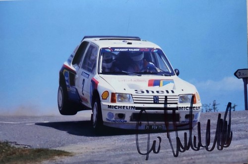 Photo signée ari vatanen - photo,