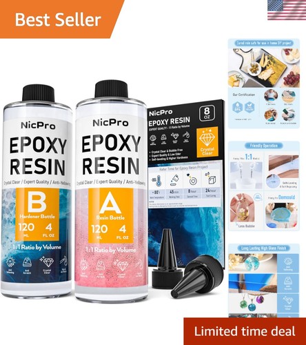 Ounce clear epoxy resin - 8, –