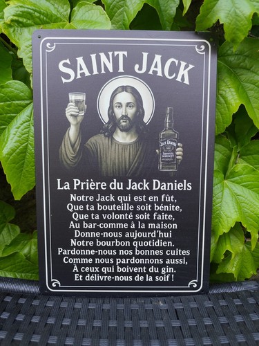 Plaque métal prière du - métal, la