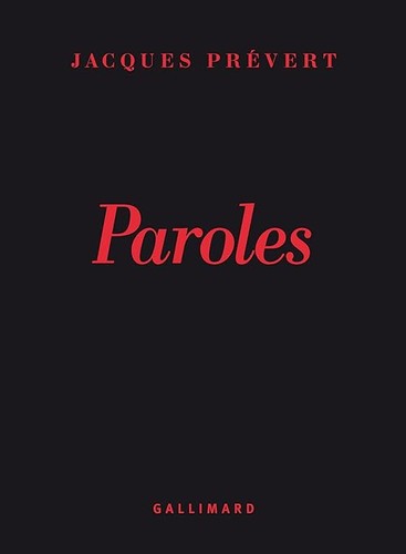 Paroles prévert jacques - -, prévert,