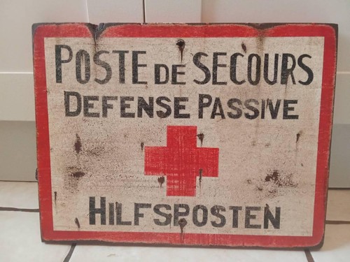 Panneau ww2 defense - panneau,