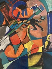 Belle peinture moderne huile - peinture,
