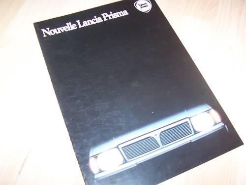 Prospectus brochure lancia - brochure,