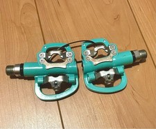 Bianchi Bianchi Binding pedal celeste color road bike