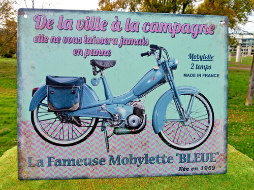 Plaque métal fameuse - plaque,