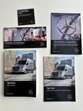 MERCEDES SPRINTER 3 Type 907 Phase 2  2021 à 24 Notices Utilisation CD Pochette 
