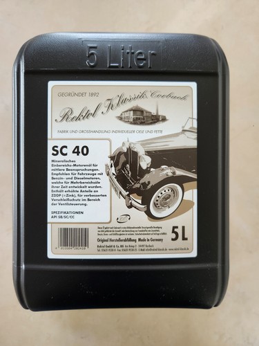 Bidon 5ltr huile - huile, rektol