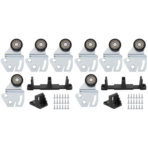 Kit roulettes pour porte - 2x,