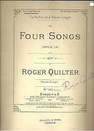 Four shakespeare songs - four,