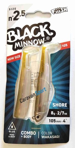 Fiiish black minnow combo 105 - minnow,