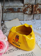 ANCIEN CENDRIER PUBLICITAIRE BERGER MIDI 7 HEURES