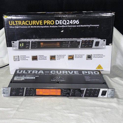 Behringer deq2496 ultracurve - behringer,