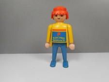PLAYMOBIL – Personnage mécanicien course / Mechanic character / 3738