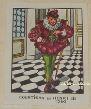 Image type Bon Point : COURTISAN de HENRI III 1580 - EDITIONS EDUCATIVES CALVET