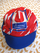 Casquette Cycliste U Nouveaux Commerçants acrylique 90'S Vintage vélo Cap retro