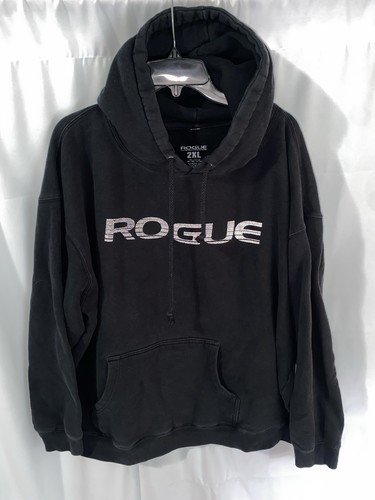 Rogue fitness black hoodie - rogue,