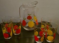 Ancien Service Orangeade 70s