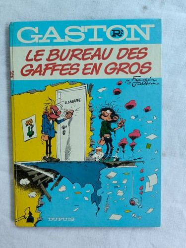 Gaston lagaffe le bureau - bd,