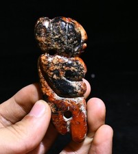 8CM Vieux Chinois Hongshan