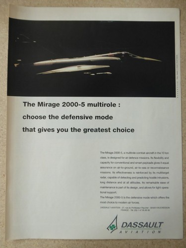 1993 pub dassault aviation - 3/1993,