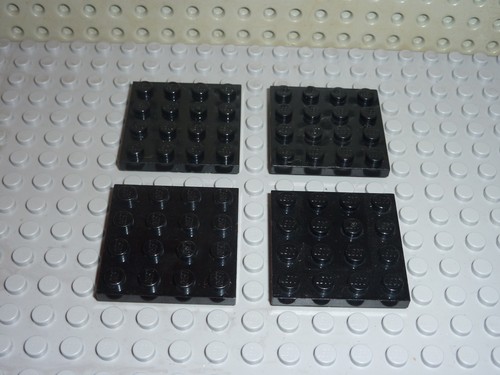 Plaque plate black - x,