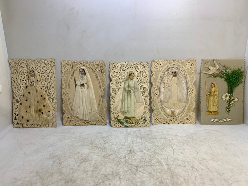 Lot ancienne image religieux - 5,