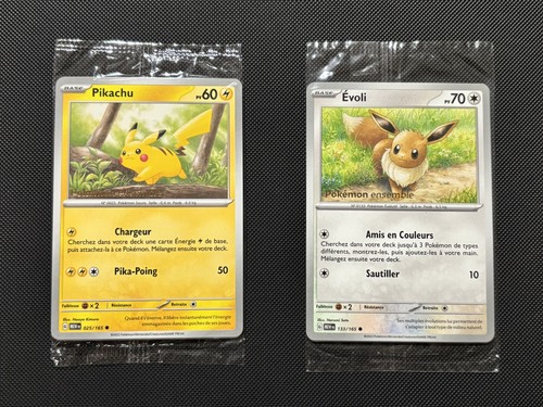 Carte pokemon ensemble promo - carte,