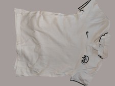 Polo Nike Blanc  Logo Noir