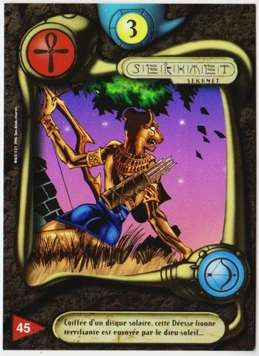 Sekhmet carte deus - 45,