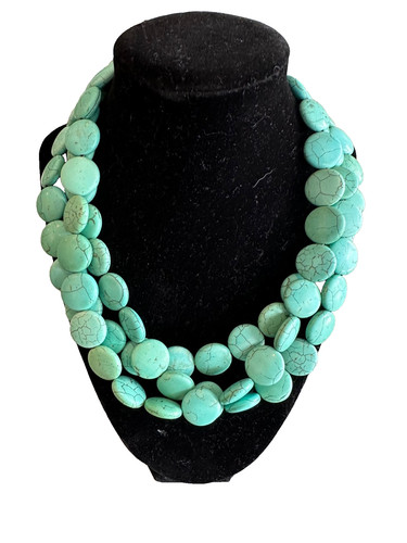Stella and dot turquoise - 19.5",