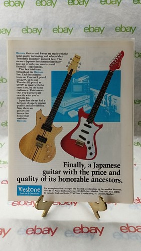 Westone guitars thunder - westone, 1