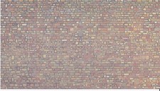 Plaque de Parement cartonnée mur de pierres 14,50 cm X 26 cm réf 518