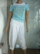 PANTACOURT BLANC CACHE CACHE