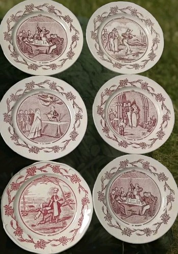 Assiettes parlante un - parlante,